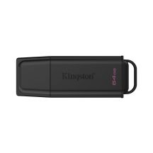 KINGSTON 64GB Portable USB 3.2 Gen 1 DataTraveler Exodia Black