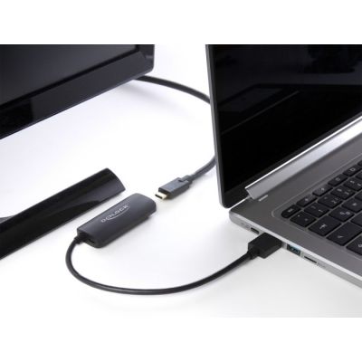 4. DeLOCK Adapter HDMI-A męski > USB Type-C żeński czarny