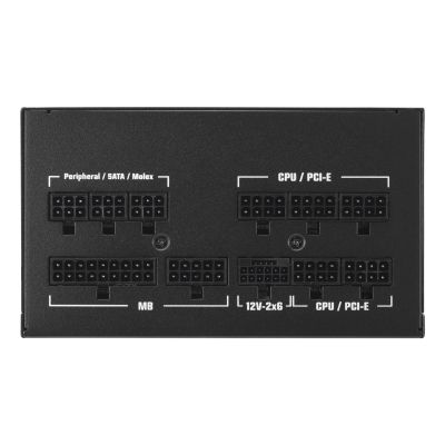 26. ASUS TUF Gaming 1000W Gold EVO moduł zasilaczy 20+4 pin ATX ATX Czarny