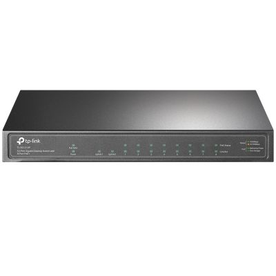 2. TP-Link TL-SG1210P przełącznik sieciowy Nie zarządzany Gigabit Ethernet (10/100/1000) Obsługa PoE Szary