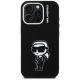 3. Etui Karl Lagerfeld Silicone Karl Sketch MagSafe na iPhone 16 Pro Max - czarne