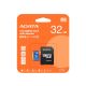 Karta pamięci z adapterem ADATA Premier AUSDH32GUICL10A1-RA1 (32GB; Class 10, V10; + adapter)