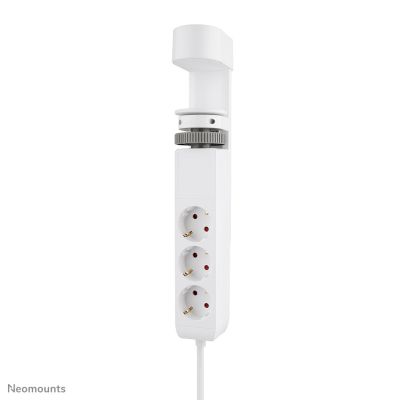 Neomounts DS22-840WH6 rozgałęziacz 1,4 m 3 x gniazdo sieciowe Wewnętrzna Biały