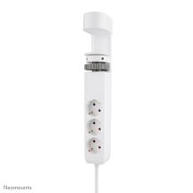 Neomounts DS22-840WH6 rozgałęziacz 1,4 m 3 x gniazdo sieciowe Wewnętrzna Biały