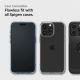10. Szkło hartowane Spigen ALM Glass FC na iPhone 15 Pro - czarne 2 szt.