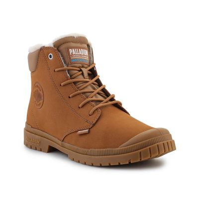 2. Buty Palladium sp20 Cuff Leather Waterproof WL M 79067-257-M Mahogany