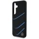 6. Etui Mercedes Silicone Contrasted Curves MagSafe na Samsung Galaxy S25 - czarne