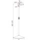 3. TECHLY STOJAK PODŁOGOWY LCD/LED 13-27 CALI 137 CM