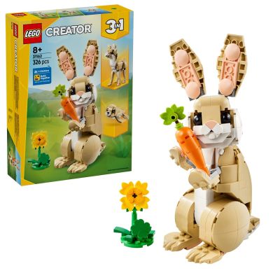 14. LEGO CREATOR 3w1 31162 Uroczy króliczek