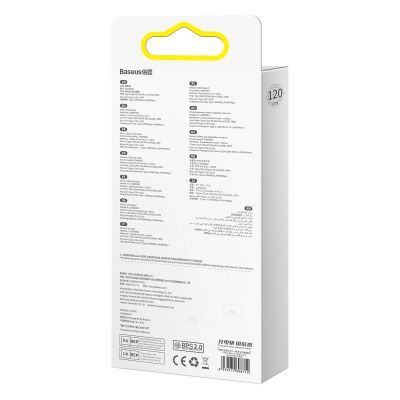 17. Baseus Flash Series II kabel USB - USB Typ C / Lightning / micro USB 100 W 1,2 m czarny (CASS030001)