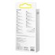 17. Baseus Flash Series II kabel USB - USB Typ C / Lightning / micro USB 100 W 1,2 m czarny (CASS030001)