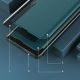 10. Eco Leather View Case elegancki futerał etui z klapką i funkcją podstawki Samsung Galaxy A22 4G pomarańczowy