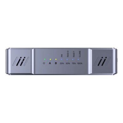 5. Unitek obudowa 2x M.2 20 Gb/s  RAID0, RAID1 + klonowanie