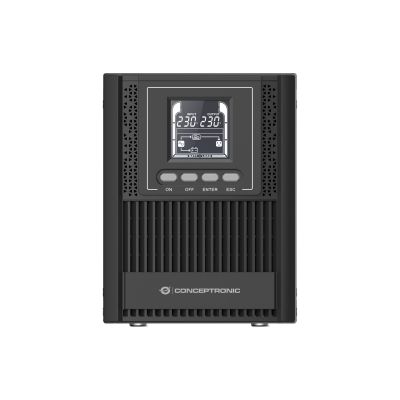 2. Zasilacz CONCEPTRONIC UPS 1000VA/900W/4xIEC/HID USB/+Online Tower sw