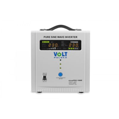 6. Przetwornica VOLT POLSKA SINUSPRO-1500E 12V 1050/1500W