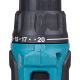 20. Makita DHP490Z wkrętak zasilany/zakrętark udarowy 1900 RPM Niebieski, Czarny