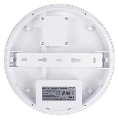 4. MACLEAN LAMPA LED Z CZUJNIKIEM RUCHU, CZUJNIK PIR, KOLOR BIAŁY, 10W, IP65, 1000LM, BARWA NEUTRALNA MCE525 W