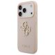 2. Etui Guess Grained Big 4G & Classic Logo na iPhone 17 Pro - różowe