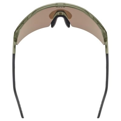 4. Uvex flowline Okulary do wielu sportów Chłopak, dziewczyna Półobwódkowe Zielony