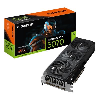 9. Karta graficzna Gigabyte GeForce RTX 5070 WINDFORCE OC 12GB