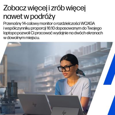 13. HP Series 5 Pro 14-calowy monitor przenośny Pro z serii 5 WQXGA – 514pn