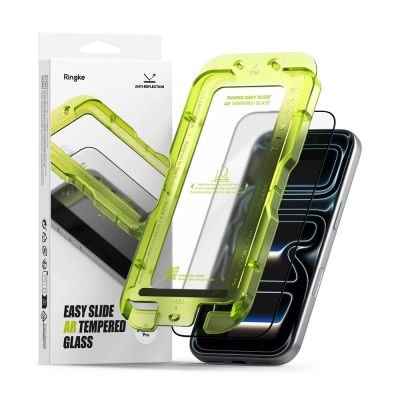 8. Szkło hartowane Ringke Easy Slide Anti Reflective na iPhone 17 Pro