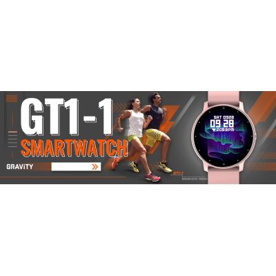 6. Smartwatch Damski Gravity GT1-1
