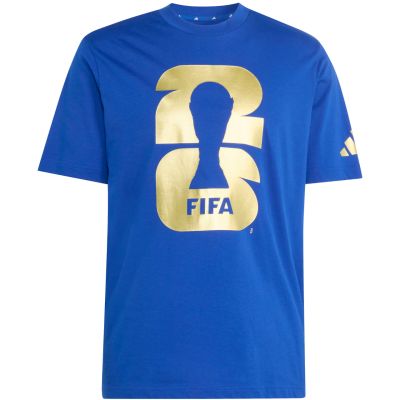 2. Koszulka męska adidas FIFA World Cup 26 Official Emblem niebieska KB3705