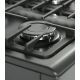 12. Kuchnia gazowo elektryczna Ravanson KWGE-K90A Cheff Modern Black (czarny)