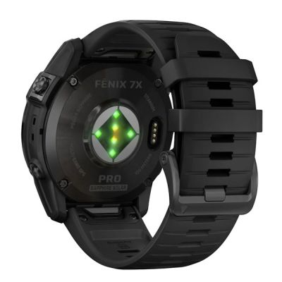 3. Garmin fenix 7X Pro 3,56 cm (1.4") MIP 51 mm Cyfrowy 280 x 280 px Ekran dotykowy Czarny Wi-Fi GPS