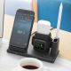 5. RealPower ChargeAIR Connect Smartfon, Smartwatch, Tablet Czarny USB Bezprzewodowe ładowanie Wewnętrzna