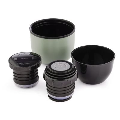 16. Termos Meteor 1000 ml wycieczkowy, turystyczny, do domu, pracy 17249 2 kubki
