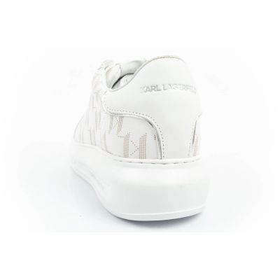 14. Karl Lagerfeld Kapri buty męskie sneakersy skóra naturalna białe
