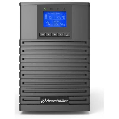 4. UPS POWER WALKER VFI 1000 ICT IOT PF1 ON-LINE 1/1 FAZY, 1000VA, USB/RS232, 4X IEC C13, C14EPO