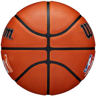 6. Piłka do koszykówki Wilson Jr NBA Logo Auth Outdoor WZ3011801XB6