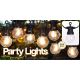 13. GIRLANDA OGRODOWA PARTY LIGHT 10LED 7,5M