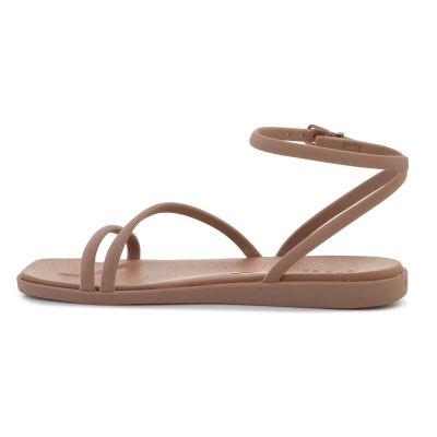 4. CROCS MIAMI ANKLE STRAP SANDAL W MILK CHOCOLATE 212256-2JJ