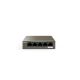2. Switch PoE Tenda TEG1105P-4-63W (5x 10/100/1000Mbps)