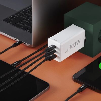 10. Hama 00201997 ładowarka do urządzeń przenośnych Laptop, Smartfon, Tablet Biały Prąd przemienny Szybkie ładowanie Wewnętrzna