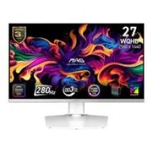 MSI MAG 272QPWDE QD-OLED X28 monitor komputerowy 67,3 cm (26.5") 2560 x 1440 px Wide Quad HD Biały