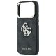 6. Etui Guess 4G & Big Strass Logo na iPhone 18 Pro / 17 Pro - czarne