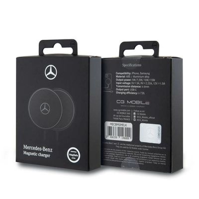 4. Ładowarka Mercedes 15W MagSafe indukcyjna - czarna