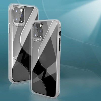 2. S-Case elastyczne etui pokrowiec Huawei P40 Lite E czarny