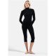 2. Legginsy termoaktywne 3/4 damskie Odlo PERFORMANCE WARM BL BOTTOM 3/4 czarne
