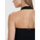 4. Crop top slim gładki damski 4F | Anna Lewandowska 4F 4FALSSS25TSLEF215-20S