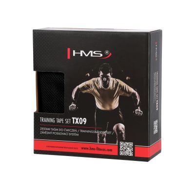 74. TX09 KHAKI ZESTAW TAŚM DO ĆWICZEŃ HMS 17-35-010