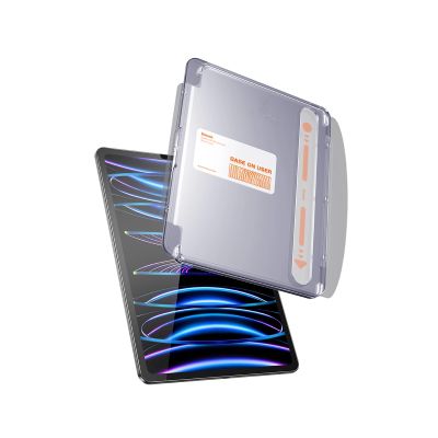 2. Szkło hartowane Baseus Crystal do iPad Pro 12.9'' (2018/2020/2021/2022) + zestaw montażowy - przezroczyste