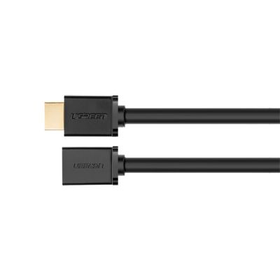 2. Kabel Ugreen HD107 10142 HDMI (męski) - HDMI (żeński) 4K 2m - czarny