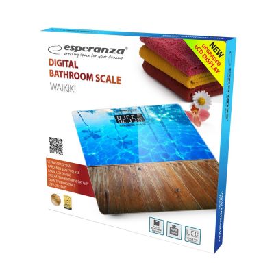 5. Waga łazienkowa Esperanza Waikiki EBS011