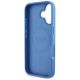 7. Etui Guess 4G Circle Classic Logo MagSafe na iPhone 16 - niebieskie
